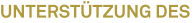 Unterstützung des Unterstützung des