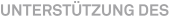 Unterstützung des Unterstützung des