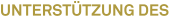 Unterstützung des Unterstützung des